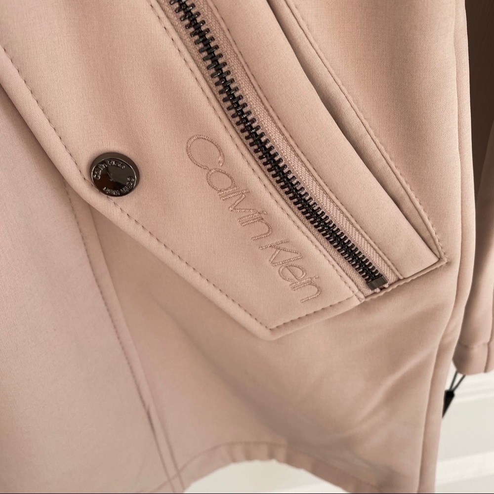 Calvin Klein Light Pink Utility Jacket - Picture 12 of 14
